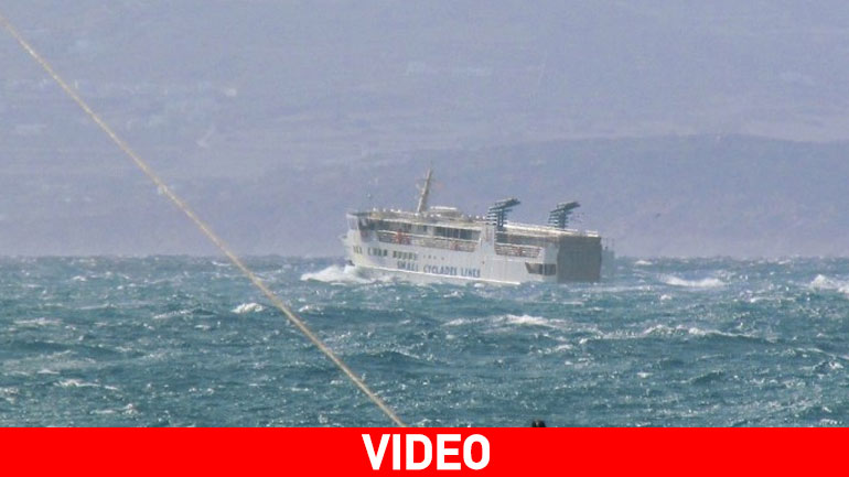 Το θρυλικό «Σκοπελίτης» δαμάζει τα κύματα