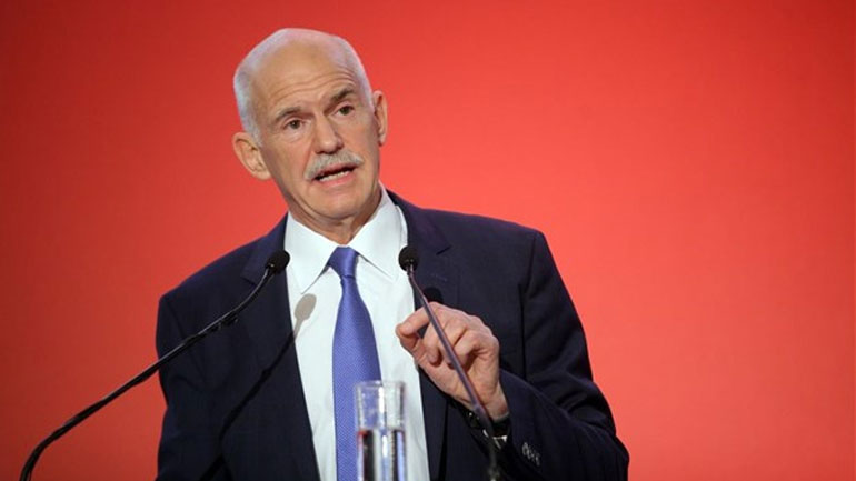 Διάλογο των κεντροαριστερών δυνάμεων για την πορεία της χώρας προτείνει ο Γ. Παπανδρέου