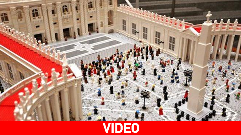 Βατικανό από… Lego κατασκεύασε ιερέας για να τιμήσει τον Πάπα