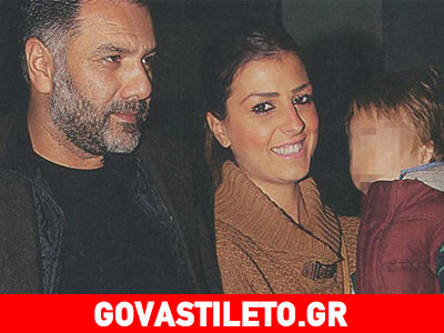 Γρηγόρης Αρναούτογλου- Κατερίνα Κόκλα: Βόλτα με τον γιο τους