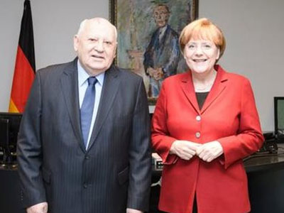 Συνάντηση Γκορμπατσόφ-Μέρκελ «πίσω από κλειστές πόρτες»