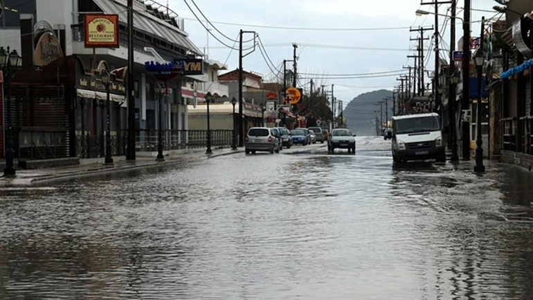 Ζάκυνθος: Παραμένουν τα προβλήματα από τις βροχοπτώσεις στη Ζάκυνθο