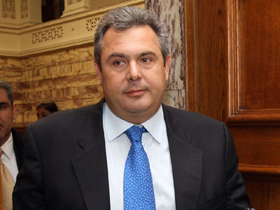 Δηλώσεις Καμμένου για την ομιλία Σαμαρά