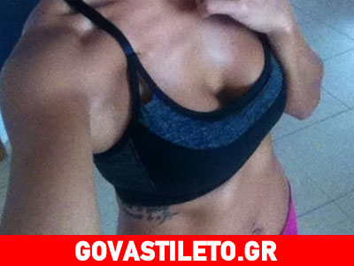 Ποια ελληνίδα τραγουδίστρια γυμνάζεται, φορώντας αυτό το μπουστάκι;