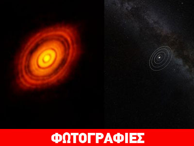 Δείτε για πρώτη φορά τη δημιουργία σχηματισμού πλανητών!