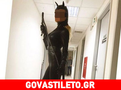 Ποια παρουσιάστρια είναι η sexy Catwoman;