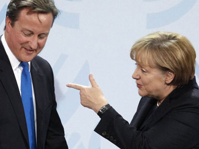 Εντείνεται η κόντρα Μέρκελ- Κάμερον