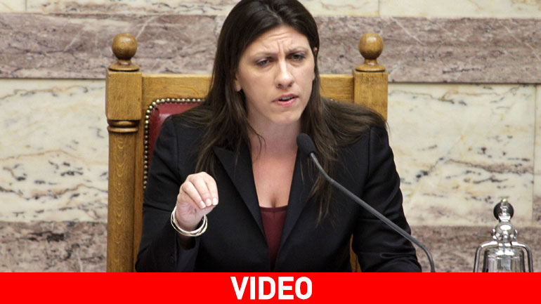 Κατέβηκε από το προεδρείο, στο βήμα της Βουλής και επιτέθηκε στον Μητσοτάκη για τη Siemens