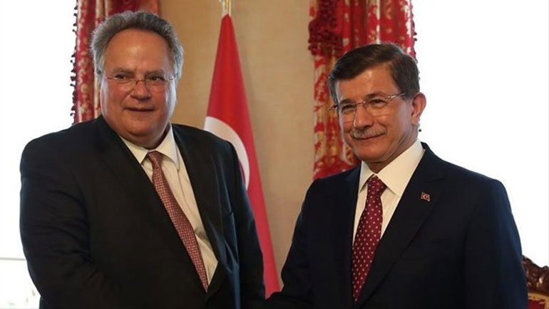 Την επέκταση των μέτρων οικοδόμησης εμπιστοσύνης συζήτησαν Κοτζιάς – Νταβούτογλου