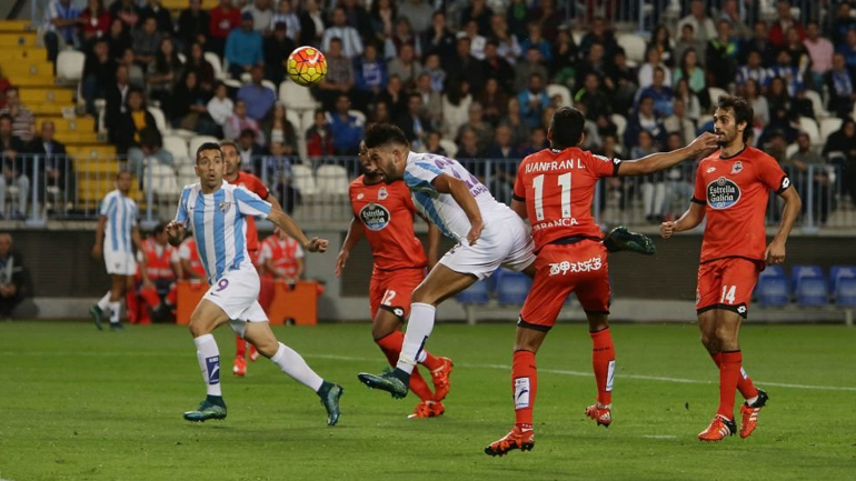 Άνετη νίκη η Μάλαγα, 2-0, τη Λα Κορούνια