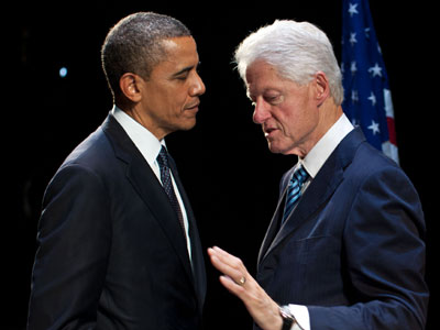 Συνάντηση Ομπάμα – Κλίντον στο συνέδριο «Clinton Global Initiative»