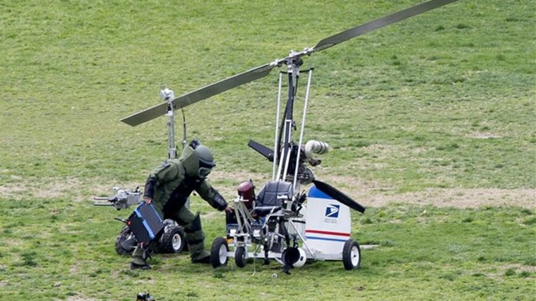 Αντικείμενο έρευνας η προσγείωση του μικρού ελικοπτέρου στο Καπιτώλιο