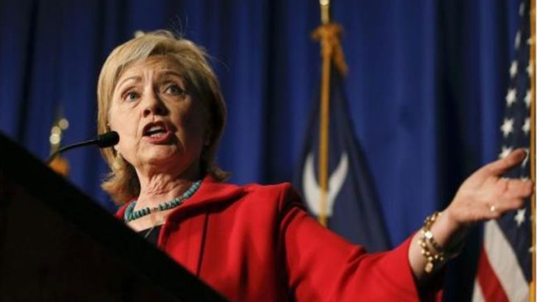 Η Χίλαρι Κλίντον τάχθηκε υπέρ της δημιουργίας δυο κρατών Ισραήλ και Παλαιστίνης