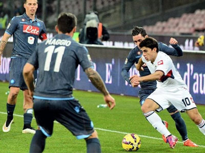 Στην τρίτη θέση η Νάπολι, τρίποντο και για Ουντινέζε