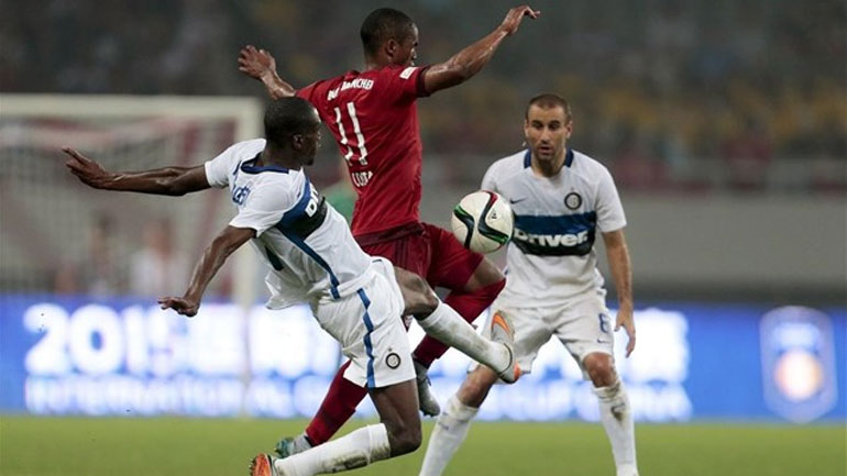 Νίκη της Μπάγερν με Ίντερ στη Σαγκάη