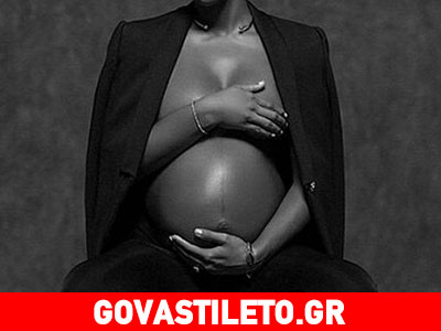 Ποια είναι η τραγουδίστρια που ποζάρει έτσι λίγο πριν γεννήσει;