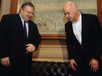 Βενιζέλος: «Αδιανόητο να ιδρύσει νέο κόμμα ο Παπανδρέου» Βενιζέλος: «Αδιανόητο να ιδρύσει νέο κόμμα ο Παπανδρέου»