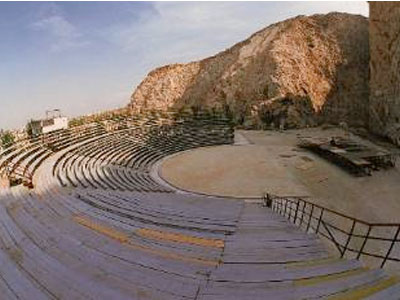 Φωτιά στο Θέατρο Βράχων