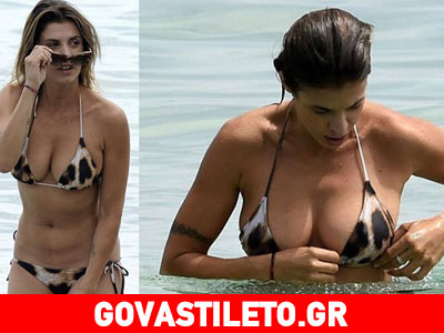 Το σέξι «ατύχημα» της πρώην του Κλούνεϊ – Της έφυγε το μαγιό και φάνηκε το στήθος της