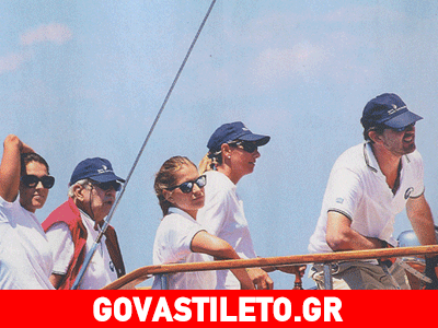 Κωνσταντίνος και Άννα-Μαρία πιστοί στο ραντεβού τους με την… ιστιοπλοϊα!