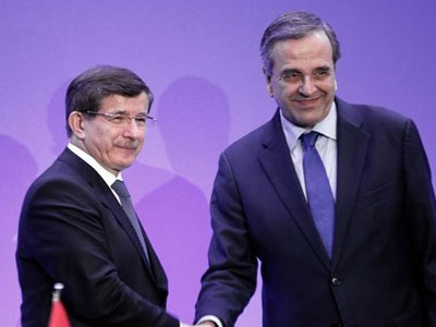 Τηλεφωνική επικοινωνία Αντ. Σαμαρά – Αχμέτ Νταβούτογλου