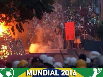 Επεισόδια και φωτιές στη Βραζιλία μετά το «7-1»