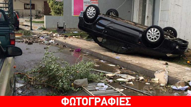 Ανεμοστρόβιλος χτύπησε τη Σκάλα Λακωνίας Ανεμοστρόβιλος χτύπησε τη Σκάλα Λακωνίας