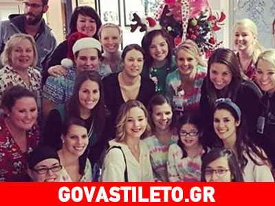 Η Τζένιφερ Λόρενς στο πλευρό άρρωστων παιδιών!