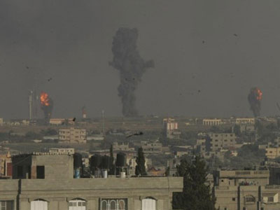 Αεροπορικό… «σφυροκόπημα» στη Λωρίδα της Γάζας