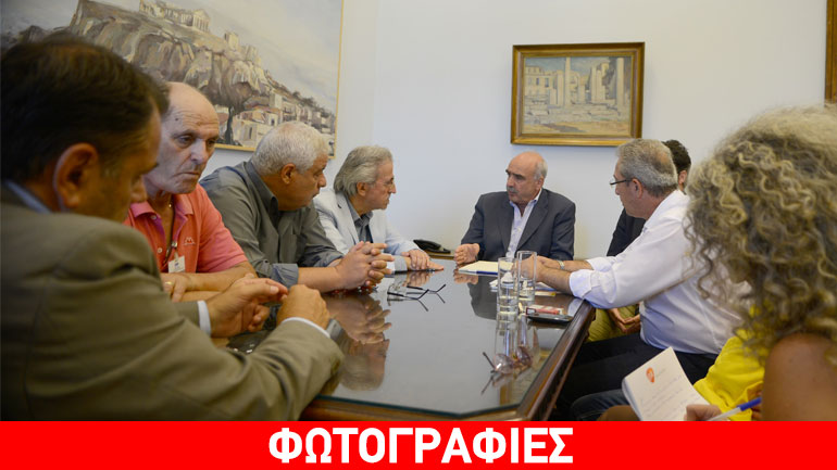 Συνάντηση με τα προεδρεία των ΠΟΑΣΥ και ΠΟΑΞΙΑ είχε ο Ευ. Μεϊμαράκης