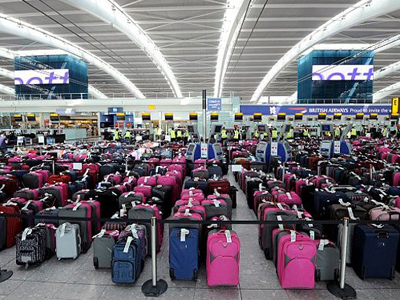 Προβλήματα με τις αποσκευές στο αεροδρόμιο του Χήθροου