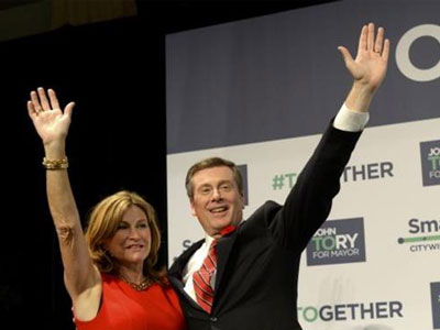 Καναδάς: Nέος δήμαρχος του Τορόντο ο Τζον Τόρι