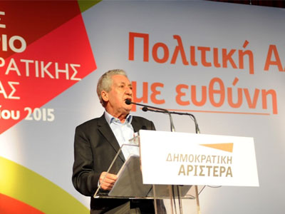 Υποψήφιοι στη Β’ Αθήνας οι Φ. Κουβέλης και Ν. Χρυσόγελος