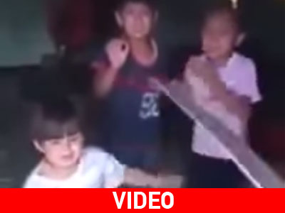 Το βίντεο του άνδρα που απειλεί να αποκεφαλίσει τρία παιδιά