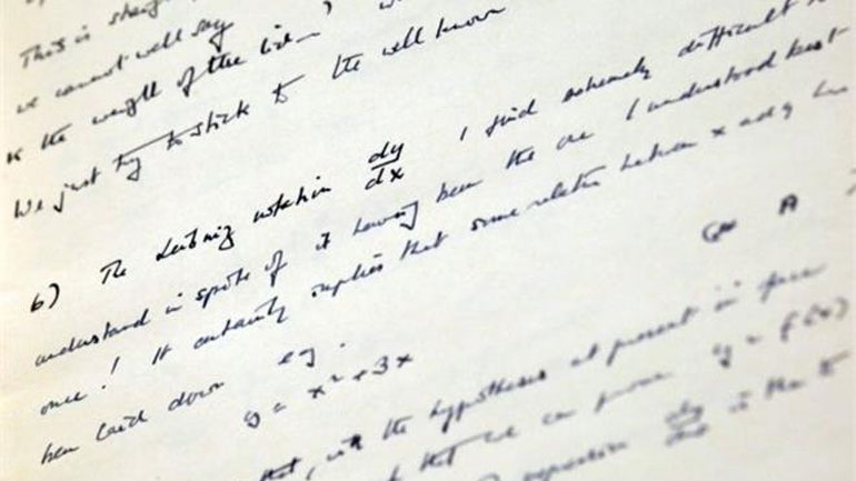 Σημειωματάριο του Τούρινγκ πωλήθηκε για ένα εκατομμύριο δολάρια