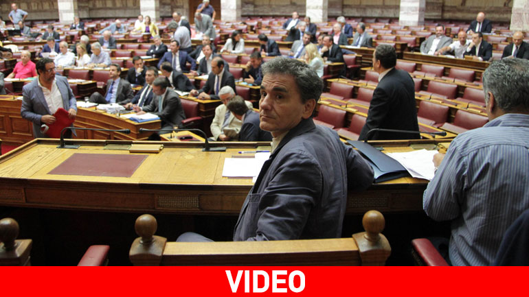 Τσακαλώτος: «Για πρώτη φορά οι εταίροι δεσμεύονται για αναδιάρθρωση του χρέους»