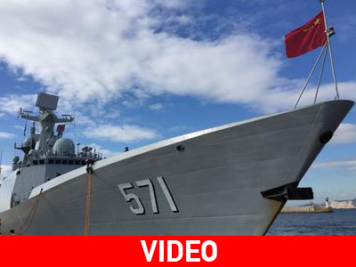 Στο λιμάνι του Πειραιά τρία πλοία του Πολεμικού Ναυτικού της Κίνας