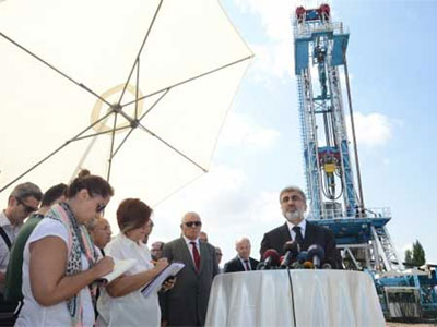 Εγκαίνια μεγάλης μονάδας γεώτρησης πετρελαίου στην Τουρκία
