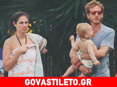 Αντρέα Κασιράγκι – Τατιάνα Σάντο Ντομίνγκο: Οικογενειακές στιγμές στη Βραζιλία