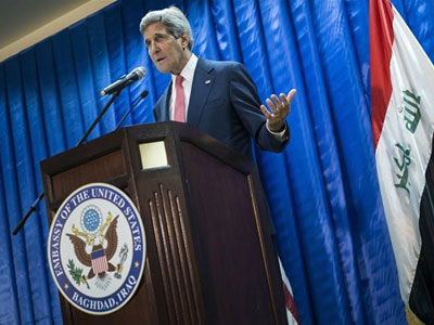 Κέρι: Δεν θα παρακολουθούμε άπραγοι την ενδυνάμωση του Ισλαμικού Χαλιφάτου