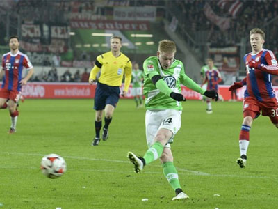 Γερμανία: Η Βόλφσμπουργκ διέσυρε με 4-1 τη Μπάγερν