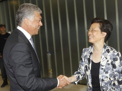 Παρουσίαση του ναυτιλιακού κλάδου σε κινεζική αντιπροσωπεία