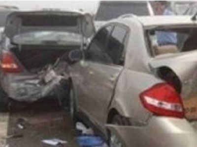 Καραμπόλα στην Εθνική Οδό Ηρακλείου – Αγίου Νικολάου