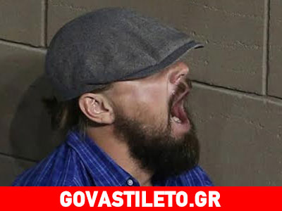 Ο Ντι Κάπριο παρακολουθεί αγώνα τένις και κοιμάται όρθιος