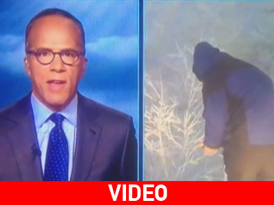 Ζωντανή σύνδεση την ώρα που ο ανταποκριτής… έκανε την ανάγκη του!