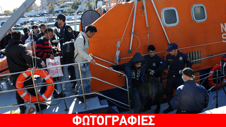 Στη Ραφήνα οι 95 μετανάστες που εντοπίστηκαν στο Στενό Καφηρέα