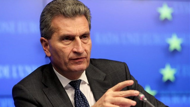 Έτινγκερ: «Η ενότητα στην Αθήνα ενισχύει τις ελπίδες για τη Σύνοδο Κορυφής»