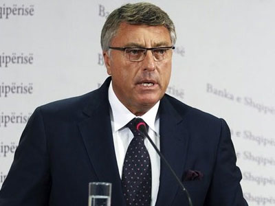 Συνελήφθη ο διοικητής της Κεντρικής Τράπεζας της Αλβανίας