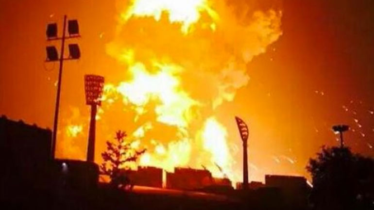 Ισοδύναμη με 21 τόνους ΤΝΤ η έκρηξη στην Κίνα