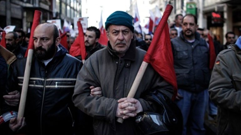 Ολοκληρώθηκε η πορεία αλληλεγγύης στους πρόσφυγες από το ΠΑΜΕ